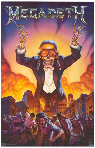 Megadeth Symphony of Destruction Poster 11x17