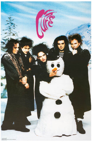 The Cure Snowman Band Portrait Poster 11x17