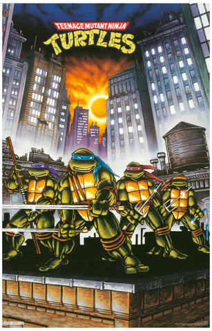 Teenage Mutant Ninja Turtles Comic Book Poster 11x17
