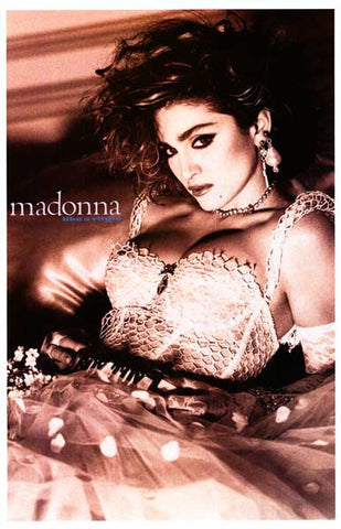 Madonna Like A Virgin Poster