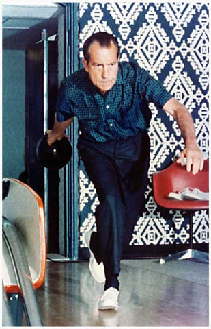 Richard Nixon Bowling Poster