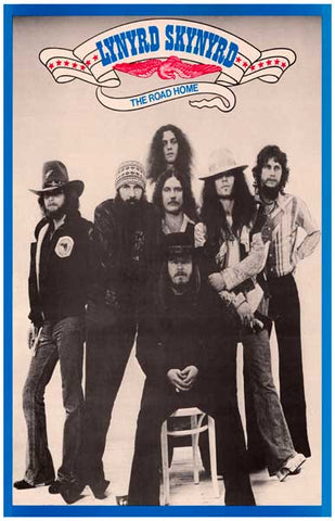 Lynyrd Skynyrd Band Poster