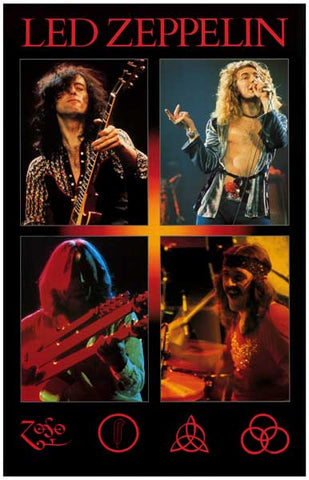 Led Zeppelin Band Poster