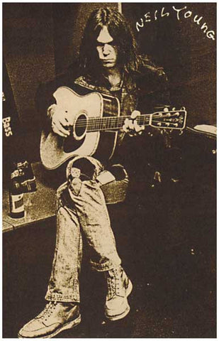 Neil Young Portrait Poster