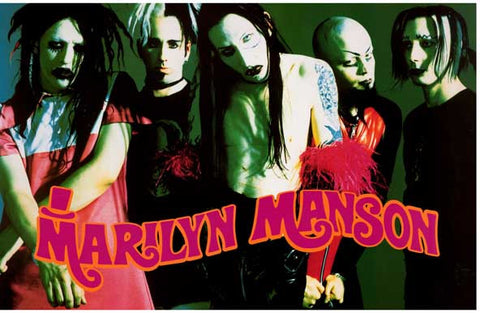 Marilyn Manson Band Poster