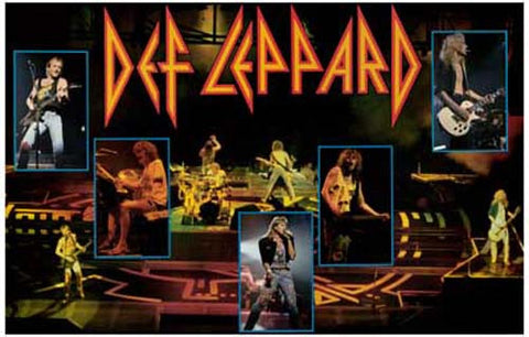 Def Leppard Band Poster