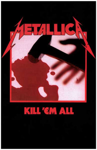 Metallica Kill 'Em All Poster