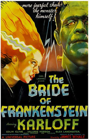 The Bride of Frankenstein Movie Poster