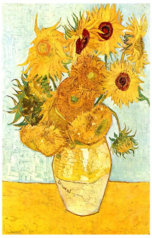 Vincent Van Gogh Sunflowers Poster