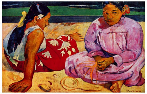 Paul Gaugin Tahitian Women Poster