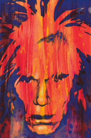 Stephen Fishwick Andy Warhol Poster