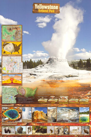 Yellowstone National Park Poster 24x36