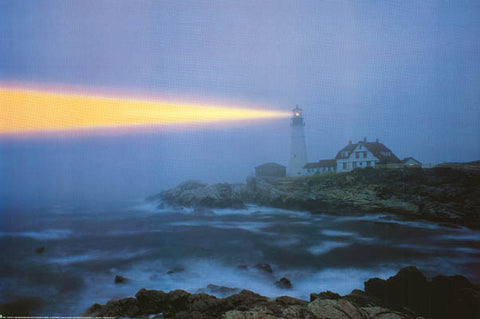 Lighthouse Portland Head Maine Poster