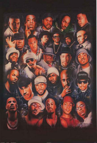 Hip Hop Hall of Fame Poster
