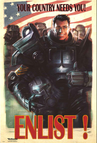 Fallout 4 Video Game Poster
