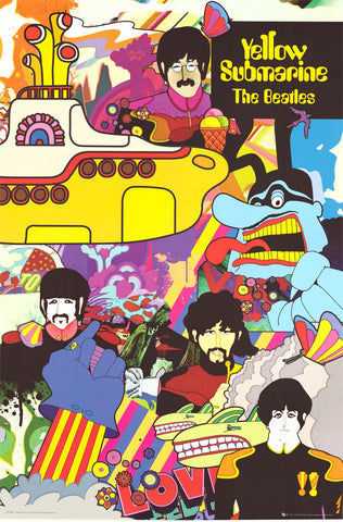 Poster: The Beatles Yellow Submarine