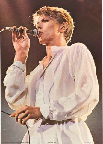 David Bowie Live Poster