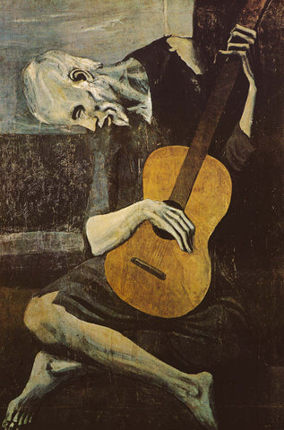 Pablo Picasso The Old Guitarist Art Poster