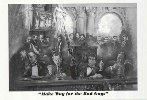 Mafia Movie Bad Guys Poster