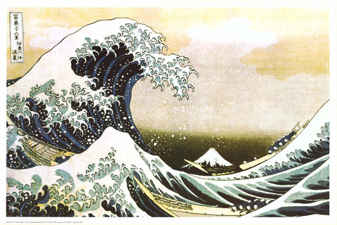 Hokusai Great Wave Off Kanagawa Poster