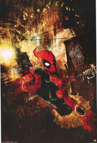 Deadpool Skottie Young Marvel Comics Poster