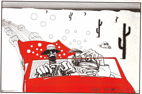 Ralph Steadman Fear and Loathing Art Poster 23x35