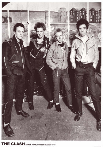 The Clash London 1977 Poster 