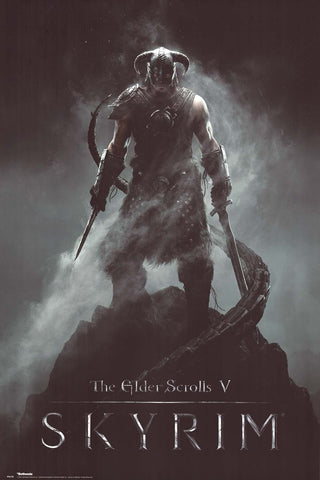 køber civilisation Andet Poster: The Elder Scrolls Skyrim Dragonborn (24"x36") – BananaRoad