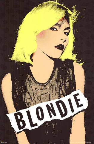 Poster: Blondie Debbie Harry Pop Art