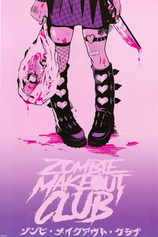 Poster: Zombie Makeout Club - Bloody Knife 