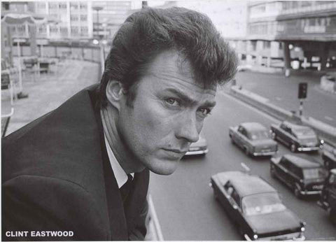 Clint Eastwood Portrait Poster