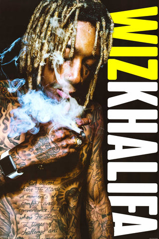 Poster: Wiz Khalifa - Blaze (24x36)