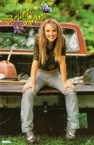 Britney Spears Country Girl 1999 Poster 22x34
