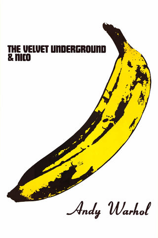 Velvet Underground Andy Warhol Banana Poster