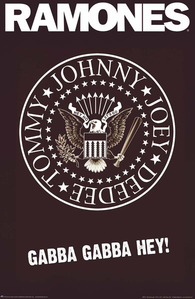 NEW Poster: The Ramones Logo 24"X36" Wall Art Home Decor No Frame