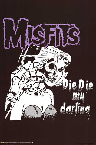 Poster: The Misfits - Die Die My Darling