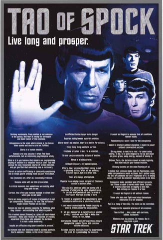 Star Trek Tao of Spock Poster
