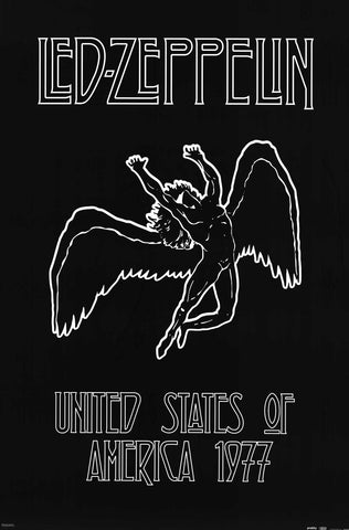 Poster: Led Zeppelin - Icarus Logo 