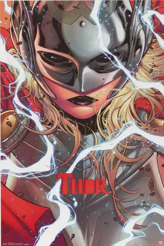 Thor Jane Foster Marvel Comics Poster