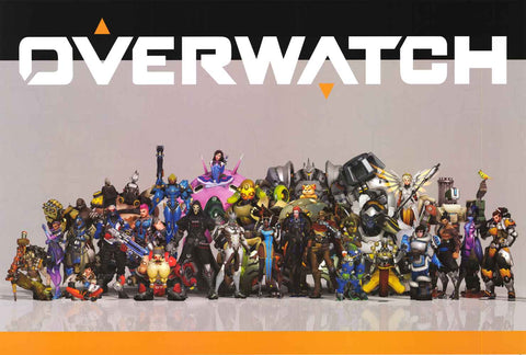 Overwatch Video Game Poster