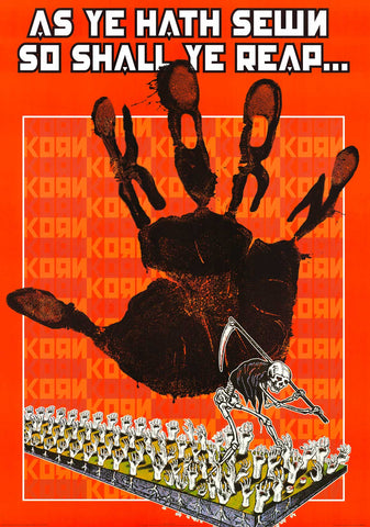 Korn Reaper 1999 Poster 24x34