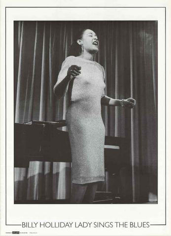 Billie Holiday Portrait Poster