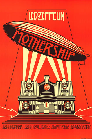 Led Zeppelin Mothership Poster 24x36