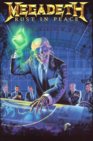 Poster: Megadeth - Rust in Peace 
