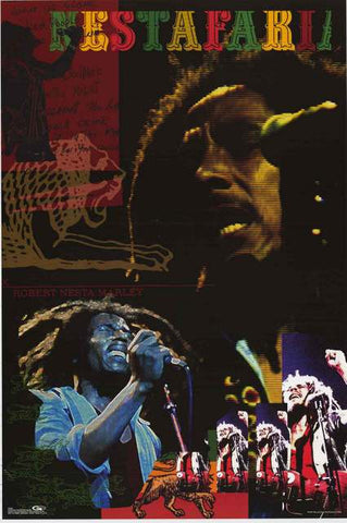 Bob Marley Portrait Poster