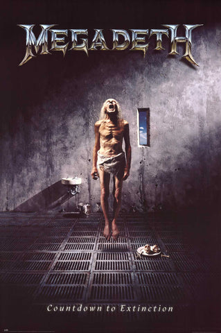 Poster: Megadeth - Countdown to Extinction