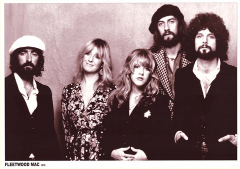 Fleetwood Mac Band Poster 