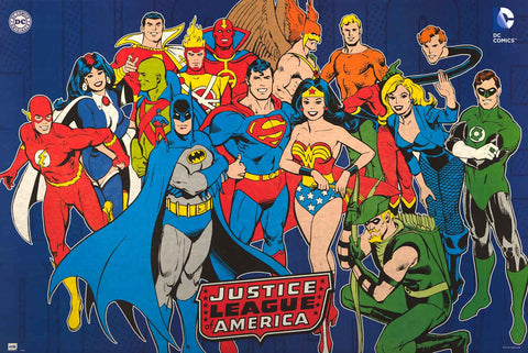 DC Comics Justice League Poster