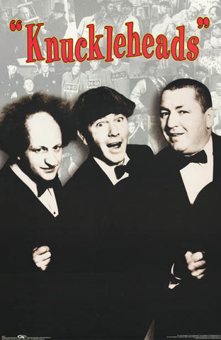 The Three Stooges Knuckleheads Poster