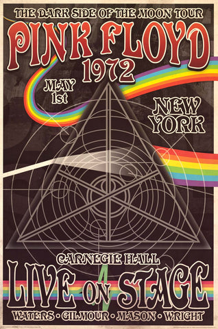 Pink Floyd Concert Poster